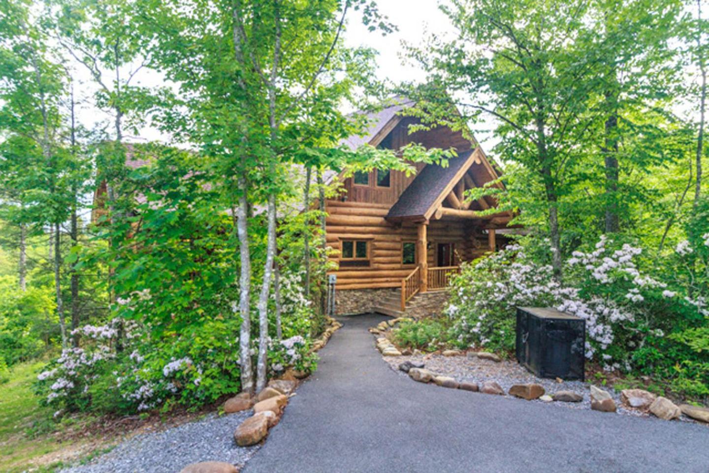 Big Bear Ridge Lodge - Breathtaking Mountain Views And Private Forest Scenes In Amazing Large Log Cabin Gatlinburg Ngoại thất bức ảnh